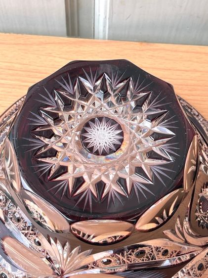 ชามแก้วคริสตัล เจียระไนสะสม รูปที่ 9