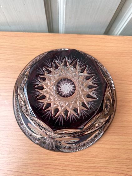 ชามแก้วคริสตัล เจียระไนสะสม รูปที่ 8