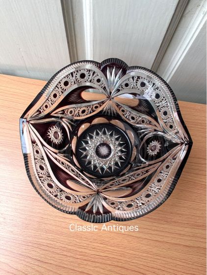 ชามแก้วคริสตัล เจียระไนสะสม รูปที่ 4