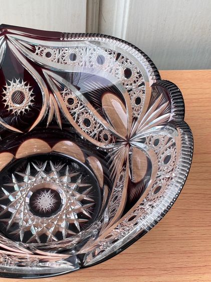ชามแก้วคริสตัล เจียระไนสะสม รูปที่ 16