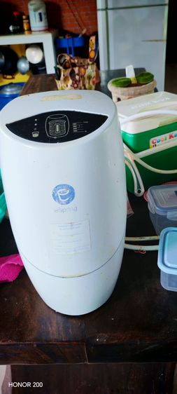 ขายเครื่องกรองน้ำแอมเวย์ espring มือสอง สภาพใช้งานได้ตามปกติ แต่ต้องไปเปลี่ยนไส้กรอง ขายตามสภาพ เจ้าของยังใช้งานอยู่