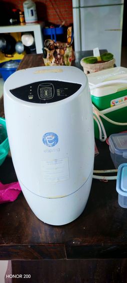 ขายเครื่องกรองน้ำแอมเวย์ espring มือสอง สภาพใช้งานได้ตามปกติ แต่ต้องไปเปลี่ยนไส้กรอง ขายตามสภาพ เจ้าของยังใช้งานอยู่ รูปที่ 2