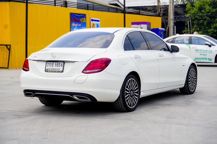 Mercedes-Benz C-Class 2018 C350 Sedan เบนซิน ไม่ติดแก๊ส เกียร์อัตโนมัติ ขาว รูปที่ 4