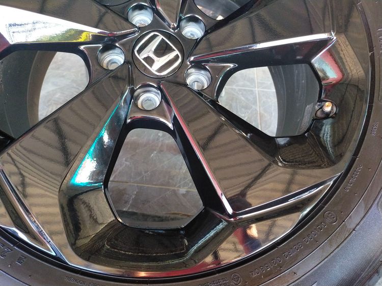 แม็กฮอนด้า ขอบ18 สีอบpowder coat พร้อมยางดันลอป 235 60 18 ปี24 ยางสวยทุกเส้น ใส่ CRV g3 g4 g5 g6 รูปที่ 7