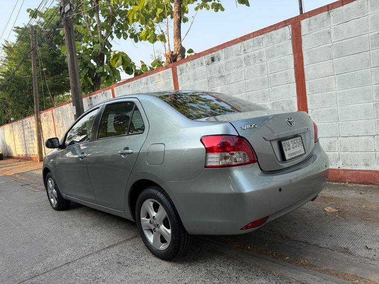 Toyota Vios 2008 1.5 J Sedan เบนซิน ไม่ติดแก๊ส เกียร์ธรรมดา เทา รูปที่ 4