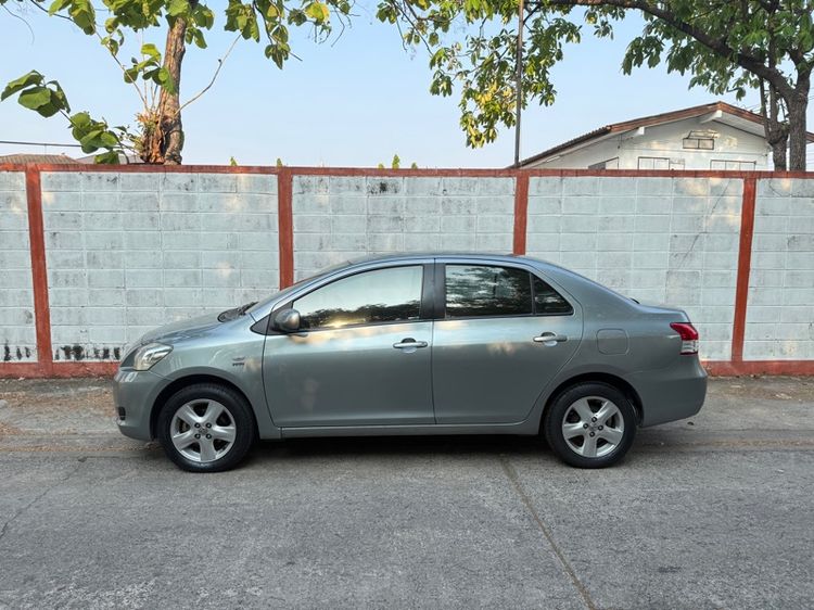 Toyota Vios 2008 1.5 J Sedan เบนซิน ไม่ติดแก๊ส เกียร์ธรรมดา เทา รูปที่ 2