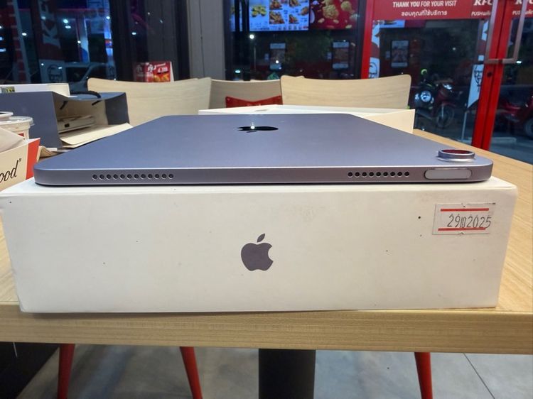iPad Air 7 256 gb M3 WiFi สีม่วง ครบกล่อง รูปที่ 5