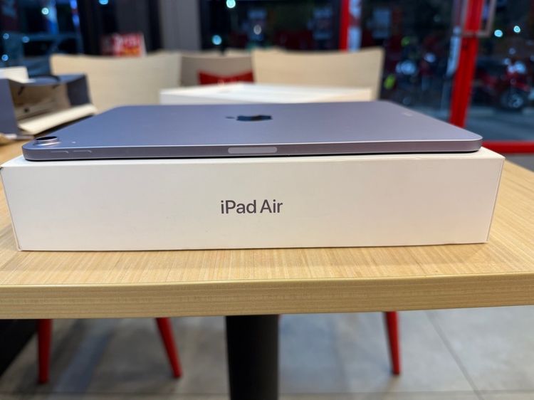 iPad Air 7 256 gb M3 WiFi สีม่วง ครบกล่อง รูปที่ 4