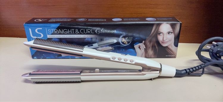 ที่หนีบผม Lesasha  รุ่นStraight Curl glamour ครบกล่อง รูปที่ 2