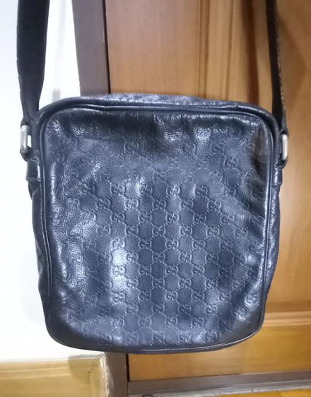 กระเป๋าสะพายGucciหนังสีดำ รูปที่ 2
