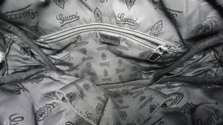 กระเป๋าสะพายGucciหนังสีดำ รูปที่ 5