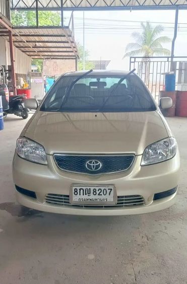 Toyota Vios 2004 1.5 E Sedan เบนซิน เกียร์อัตโนมัติ บรอนซ์ทอง รูปที่ 2