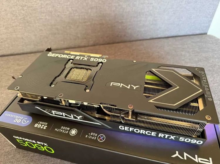 การ์ดจอ PNY Epic-X OC GeForce RTX 5090 ARGB 32GB GDDR7 สภาพเหมือนใหม่ รูปที่ 5