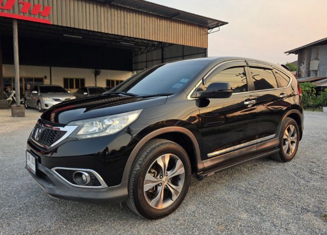 Honda CR-V 2013 2.4 EL 4WD Utility-car เบนซิน ไม่ติดแก๊ส เกียร์อัตโนมัติ ดำ รูปที่ 2