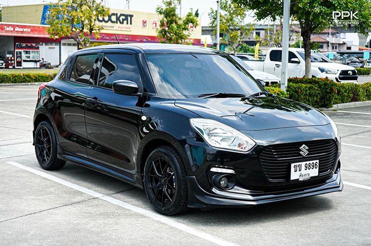 Suzuki Swift 2019 1.2 GL Sedan เบนซิน ไม่ติดแก๊ส เกียร์อัตโนมัติ ดำ รูปที่ 3