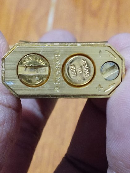 ของสะสมหายาก ไฟแช็ก Ronson Electronic วินเทจ (งานเก่าเก็บ 30-40 ปี) สภาพมือ 1 พร้อมกล่องเดิม ไม่เคยผ่านการใช้งาน รูปที่ 3