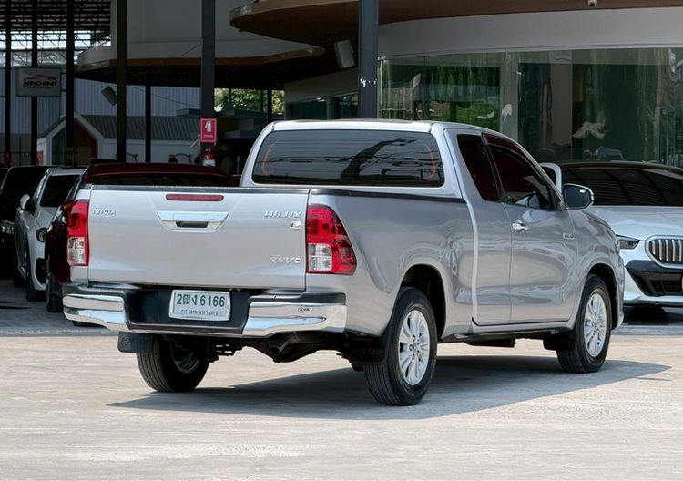 Toyota Hilux Revo 2016 2.4 E Pickup ดีเซล ไม่ติดแก๊ส เกียร์ธรรมดา เทา รูปที่ 4