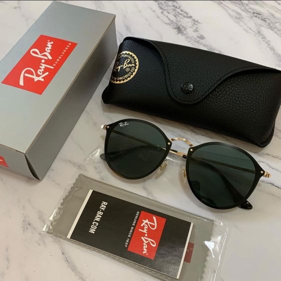 แว่นตากันแดด Rayban Blaze Dark Green ใหม่