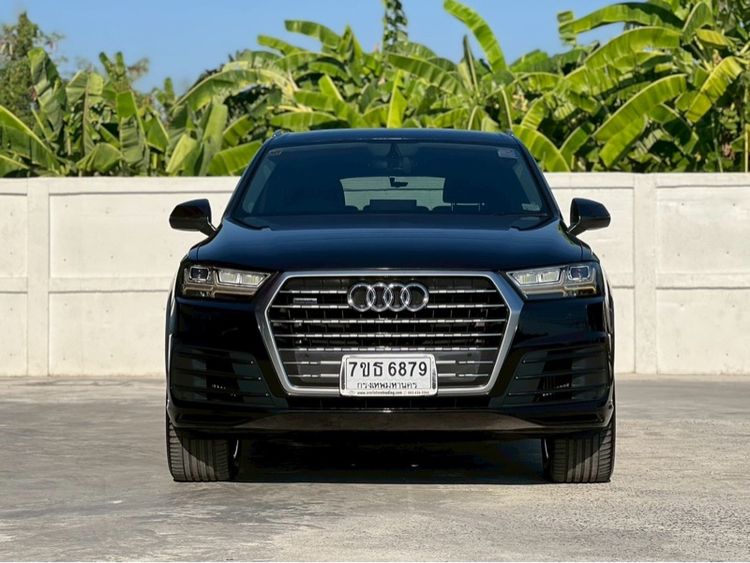 Audi Audi Q7  2017 3.0 TFSI Quattro S Line 4WD Utility-car เบนซิน ไม่ติดแก๊ส เกียร์อัตโนมัติ ดำ รูปที่ 2