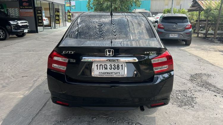 Honda City 2012 1.5 V CNG Sedan เบนซิน NGV เกียร์อัตโนมัติ ดำ รูปที่ 3