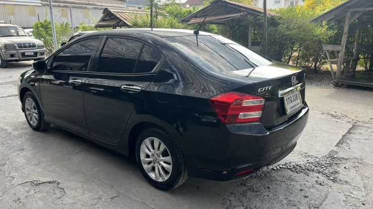 Honda City 2012 1.5 V CNG Sedan เบนซิน NGV เกียร์อัตโนมัติ ดำ รูปที่ 4