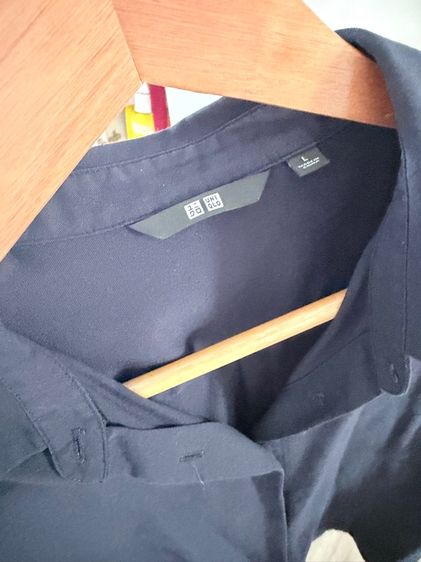 เสื้อเชิ้ตผ้าเรยอน UNIQLO รูปที่ 2