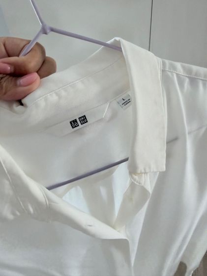 เสื้อเชิ้ตผ้าเรยอน UNIQLO รูปที่ 5