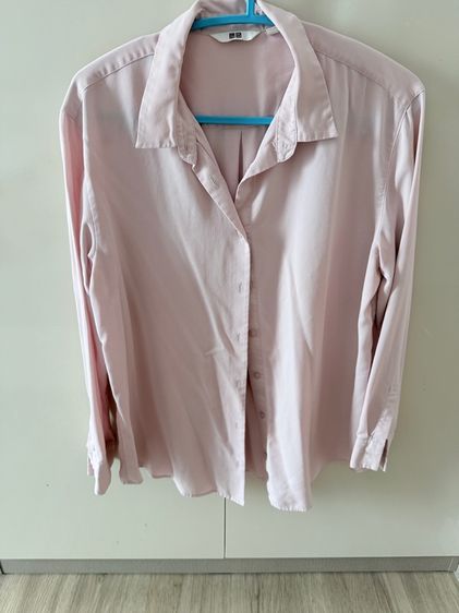 เสื้อเชิ้ตผ้าเรยอน UNIQLO รูปที่ 3