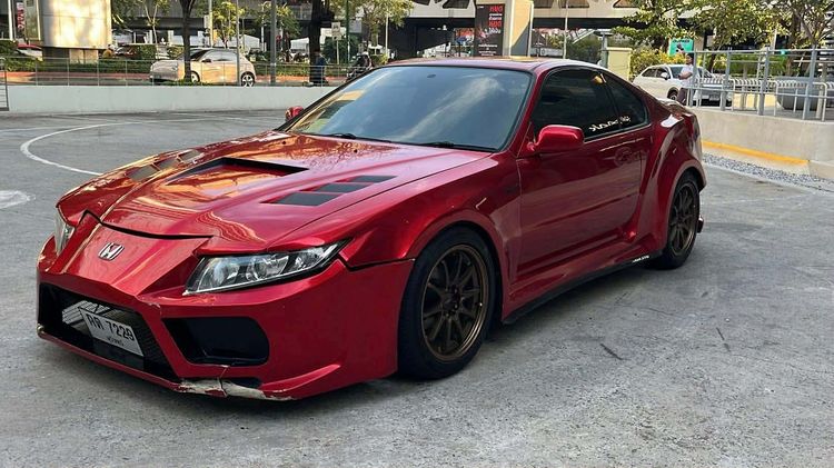 Honda Prelude 1993 2.2 VTi EX Sedan เบนซิน ไม่ติดแก๊ส เกียร์ธรรมดา แดง รูปที่ 2