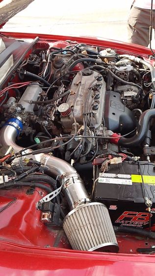 Honda Prelude 1993 2.2 VTi EX Sedan เบนซิน ไม่ติดแก๊ส เกียร์ธรรมดา แดง รูปที่ 4