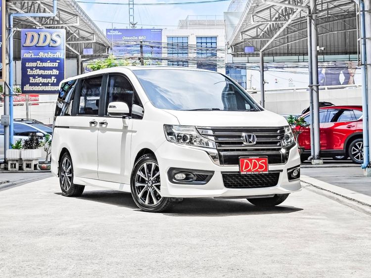 Honda Stepwagon 2014 2.0 EL Van เบนซิน เกียร์อัตโนมัติ ขาว รูปที่ 4