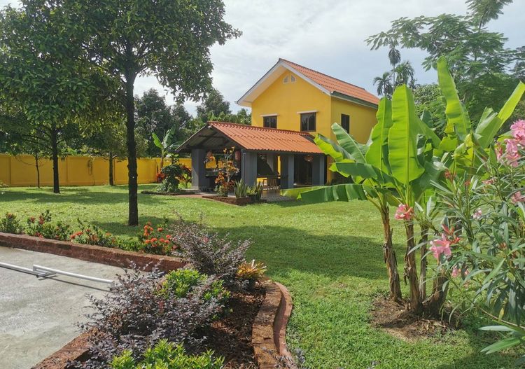 🏡 ขายบ้านเดี่ยวสไตล์สวนยุโรป ตกแต่งครบสวยงาม พร้อมเข้าอยุ่ได้เลย ทำเลแกลง ระยอง