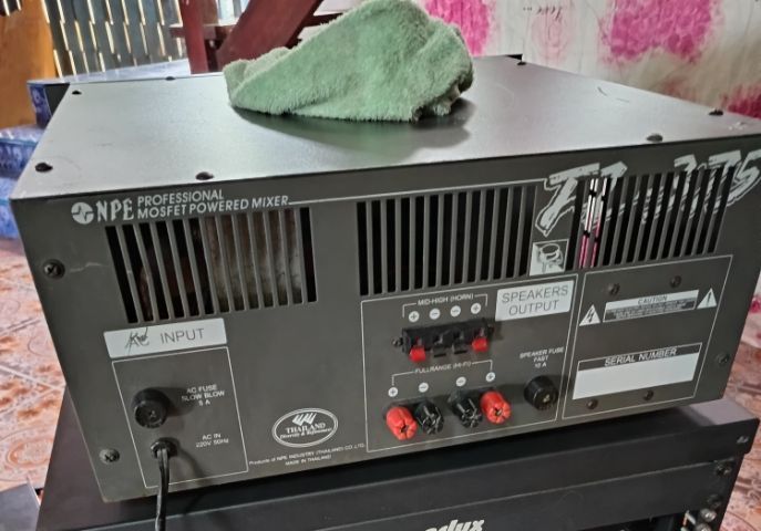 แอมป์หน้าลาย NPE FL375 รูปที่ 3