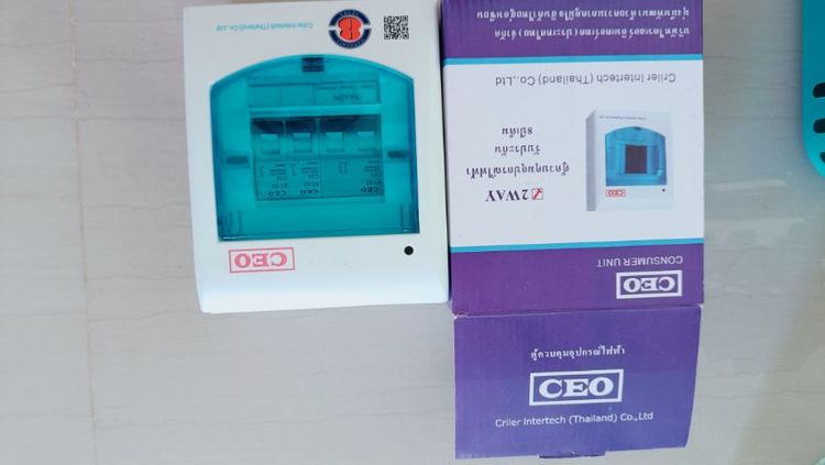 ขายตู้คอนซูมเมอร์ยูนิต CEO 2 ช่อง พร้อมเมน 63A และลูกเซอร์กิต รูปที่ 2