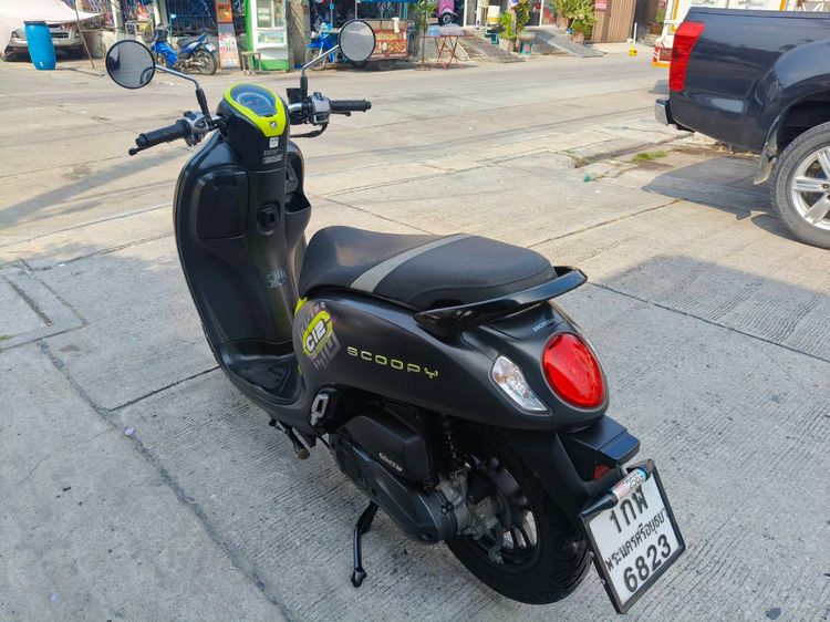 🛵ยังไงก็ขาย SCOOPY-i ปี 66 เครื่องดี สีสวย สตาร์ทมือ กุญแจรีโมท เล่มชุดโอนครบ+เปลี่ยนถ่ายน้ำมันเครื่องฟรี ส่งฟรี30 ก.ม รูปที่ 6