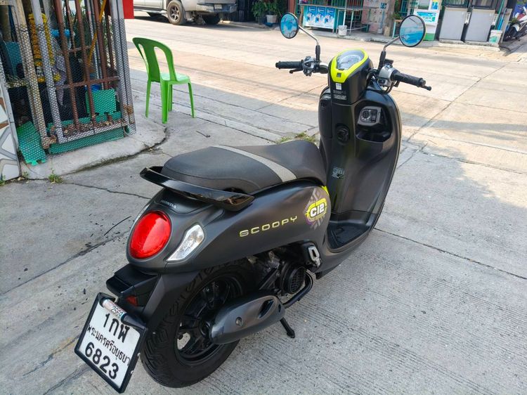 🛵ยังไงก็ขาย SCOOPY-i ปี 66 เครื่องดี สีสวย สตาร์ทมือ กุญแจรีโมท เล่มชุดโอนครบ+เปลี่ยนถ่ายน้ำมันเครื่องฟรี ส่งฟรี30 ก.ม รูปที่ 7