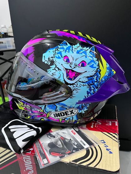 หมวกกันน็อคเต็มใบ INDEX VICTOR รุ่น CATZA