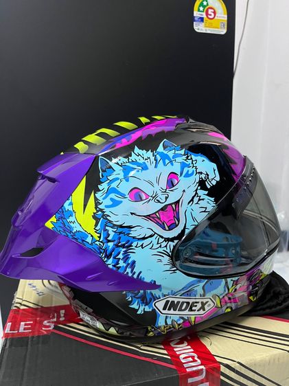 หมวกกันน็อคเต็มใบ INDEX VICTOR รุ่น CATZA รูปที่ 4