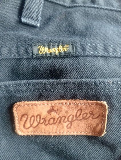 กางเกงยีนส์ Wrangler men wastern zipper  super black  รูปที่ 5