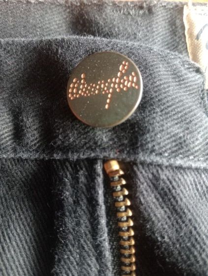 กางเกงยีนส์ Wrangler men wastern zipper  super black  รูปที่ 4