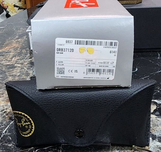 ส่งต่อ Ray-Ban RB3721D เลนส์เหลือง Ray-Ban Vagabond RB4355 ลายกระ สภาพดีสวยกริป พิกัดระยองครับ รูปที่ 9