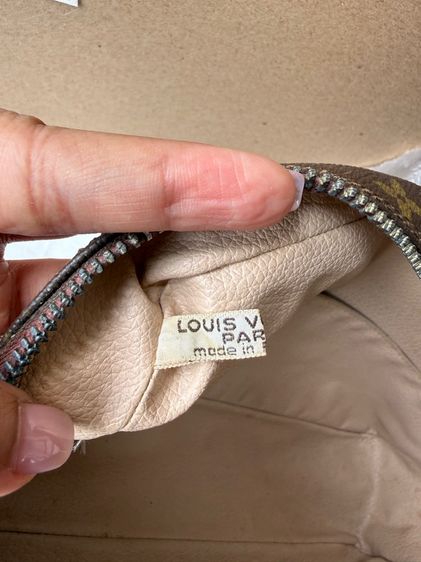 LOUIS VUITTON MONOGRAM CANVAS TROUSSE TOILETTE ของแท้ รูปที่ 6
