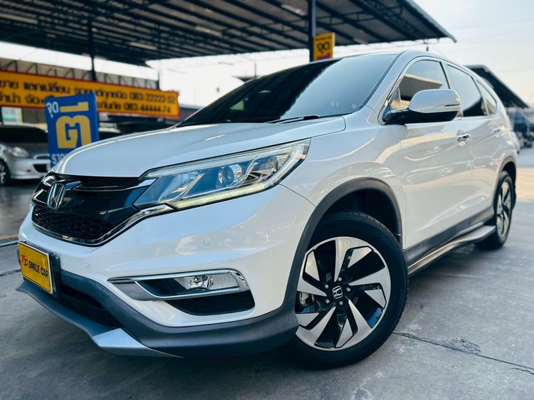 Honda CR-V 2015 2.4 EL 2WD Utility-car เบนซิน ไม่ติดแก๊ส เกียร์อัตโนมัติ ขาว รูปที่ 2