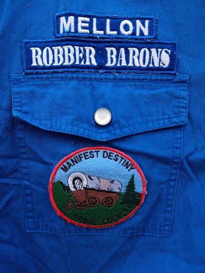 RARE.Robber Barons Custom Scout Shirt 2XL รูปที่ 4
