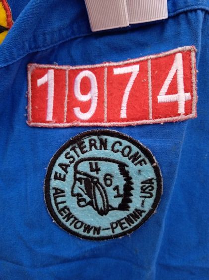 RARE.Robber Barons Custom Scout Shirt 2XL รูปที่ 3