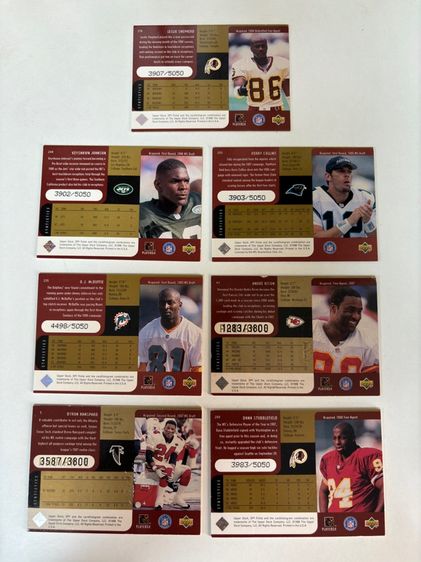 Cards Cards NFL NFL  USA 1998 ของแท้ รูปที่ 2