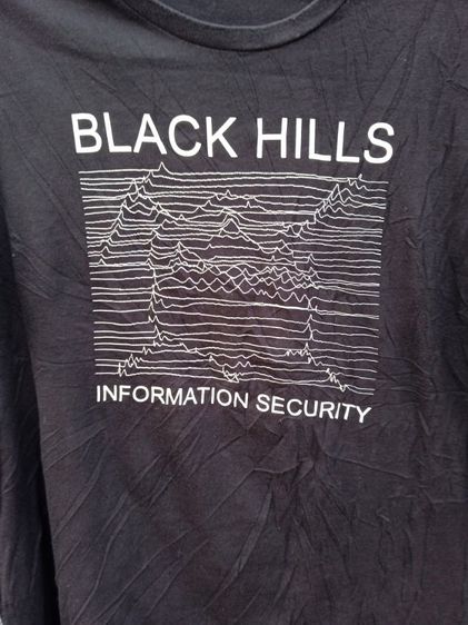 เสื้อลายparody ล้อเลียน ปกอัลบั้มระดับตำนาน Unknown Pleasures

.BLACK HILLS x JOY DIVISION Parody Tee
 รูปที่ 2
