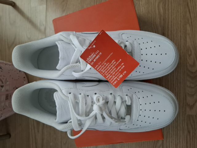  Nike Af1 07 size 10uk 45eur 29cm. ไม่มีกล่องนะคะ รูปที่ 2