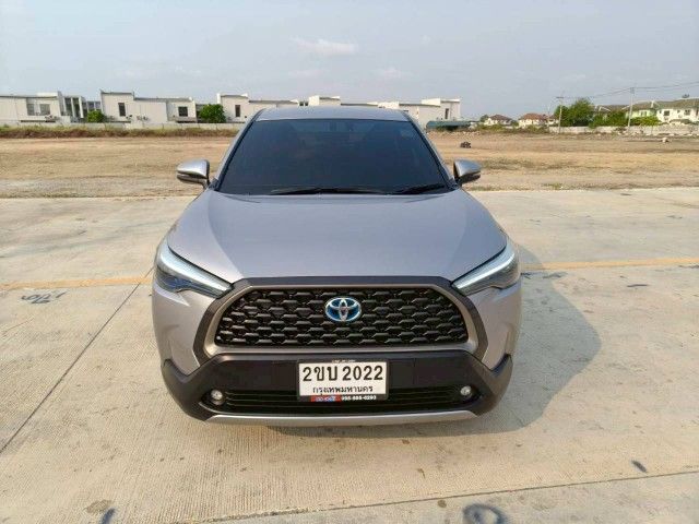 Toyota Corolla Cross 2022 1.8 HEV Premium Utility-car ไฮบริด เกียร์อัตโนมัติ เทา รูปที่ 2