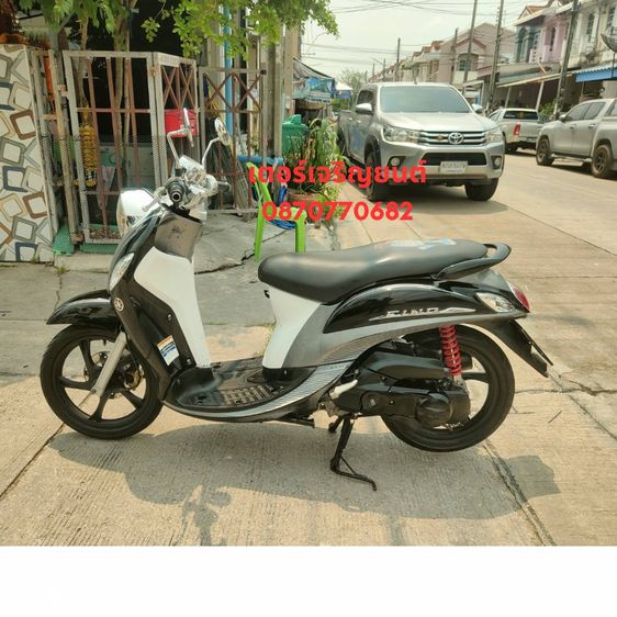 🛵ยังไงก็ขาย Fino fi ปี 56 เครื่องดี สีสวย สตาร์ทมือ เล่มชุดโอนครบ+เปลี่ยนถ่ายน้ำมันเครื่องฟรี ส่งฟรี 30 กม. รูปที่ 2